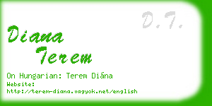 diana terem business card