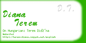 diana terem business card